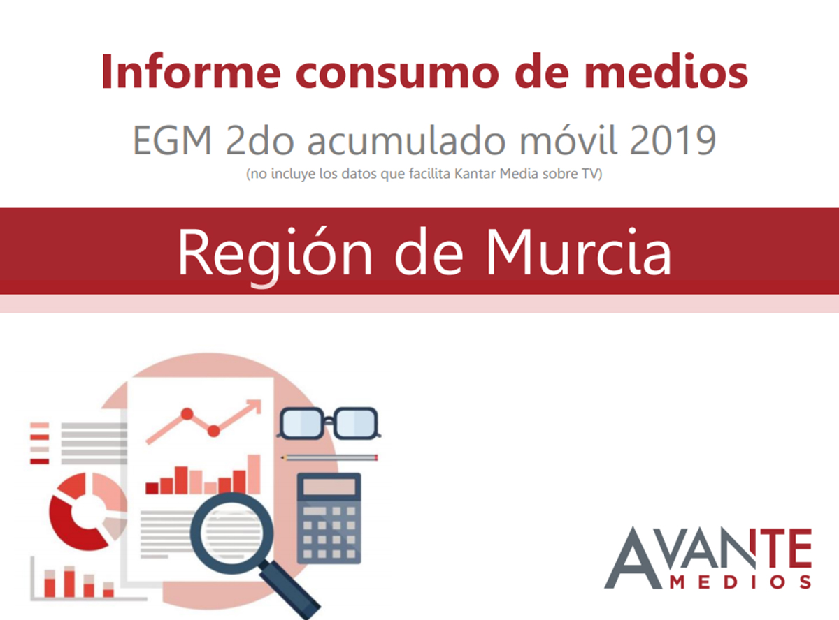 EGM: 2do acumulado móvil 2019 Región de Murcia