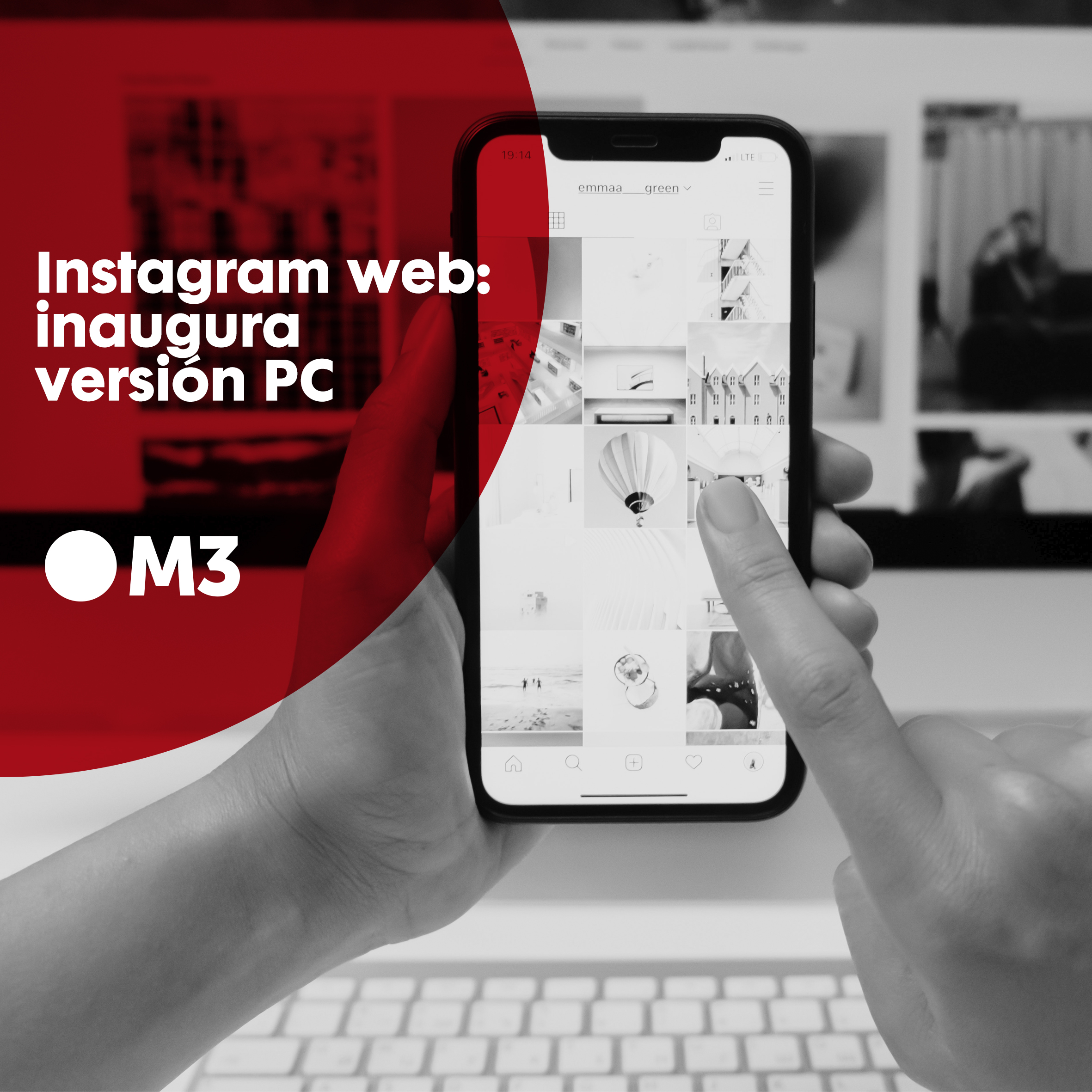 Instagram Web: la app inaugura la versión PC
