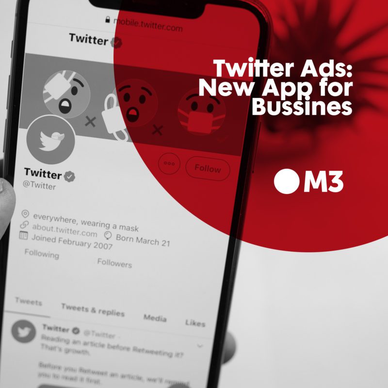 Twitter Ads: New App for Bussines